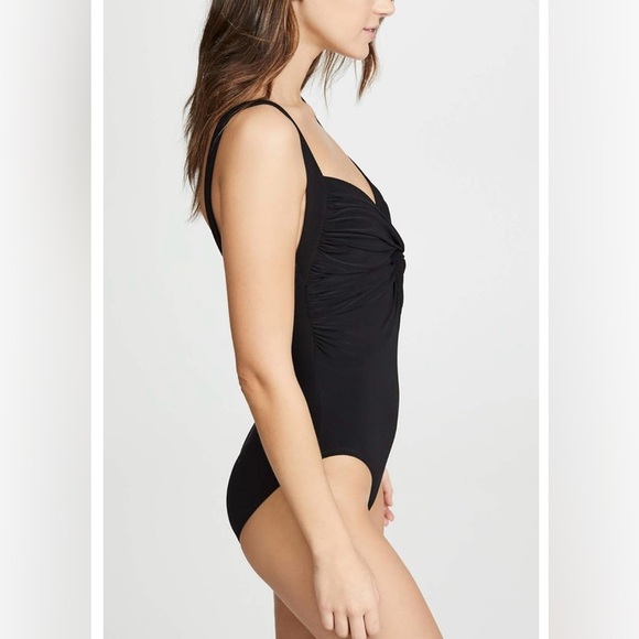 Norma Kamali Twisted Mia One Piece Swimsuit - Picture 4 of 8